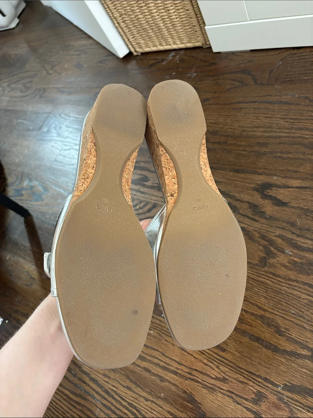 Mango metallic silver